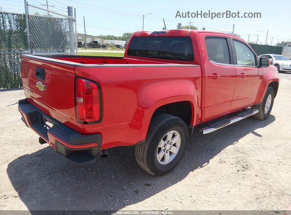 1GCGSBEN7K1300513 2019 CHEVROLET COLORADO Red Rear right