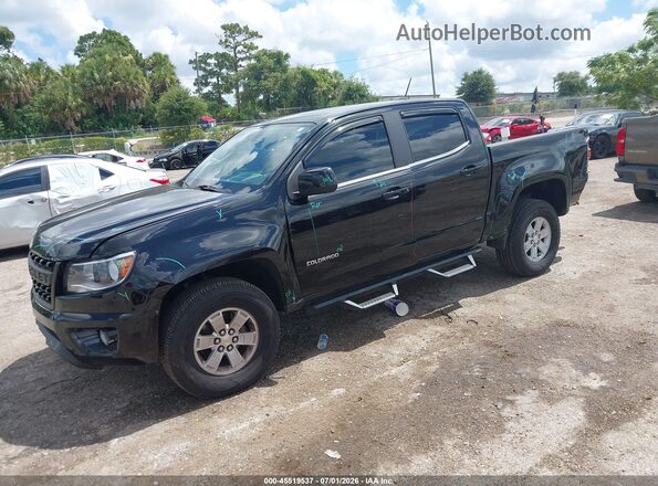 1GCGSBEN7L1233574 2020 CHEVROLET COLORADO Black Передня ліва чверть