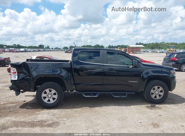 1GCGSBEN7L1233574 2020 CHEVROLET COLORADO Black Вид задньої частини салону