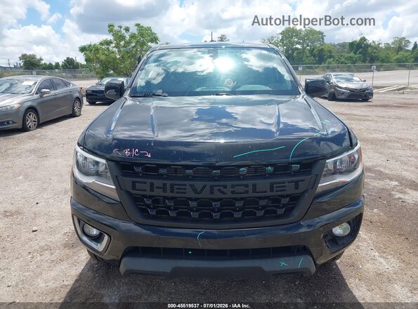 1GCGSBEN7L1233574 2020 CHEVROLET COLORADO Black Вид щитка приладів