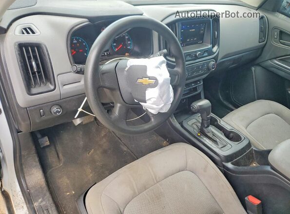 1GCGSBEN7M1106308 2021 CHEVROLET COLORADO Белый Вид панели приборов
