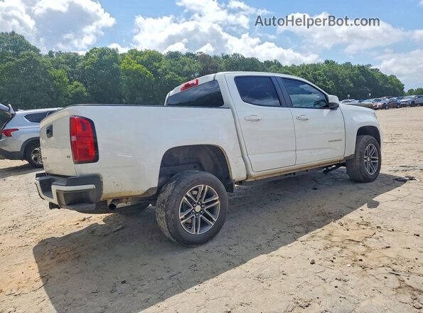 1GCGSBEN7M1106308 2021 CHEVROLET COLORADO Белый Задняя правая четверть