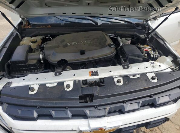 1GCGSBEN7M1106308 2021 CHEVROLET COLORADO Белый Вид задней части салона