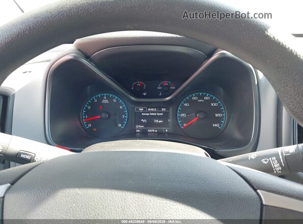 1GCGSBEN8H1141073 2017 CHEVROLET COLORADO White Вид задніх сидінь