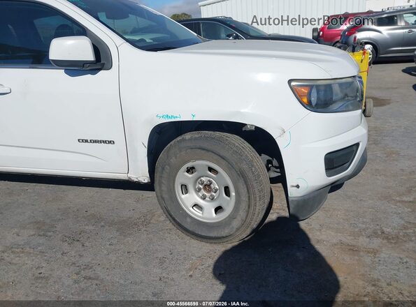 1GCGSBEN8K1292504 2019 CHEVROLET COLORADO White Widok z przodu