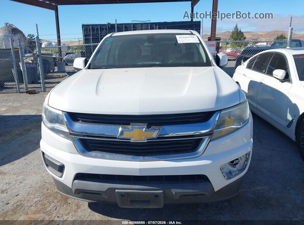 1GCGSBEN8K1292504 2019 CHEVROLET COLORADO White Widok wnętrza z tyłu