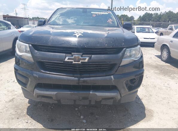 1GCGSBEN8K1359716 2019 CHEVROLET COLORADO Black Front view