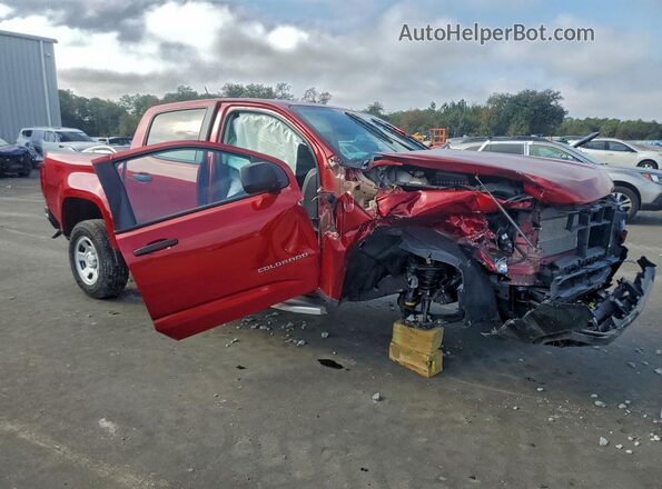 1GCGSBEN8M1211083 2021 CHEVROLET COLORADO Red წინა მარჯვენა