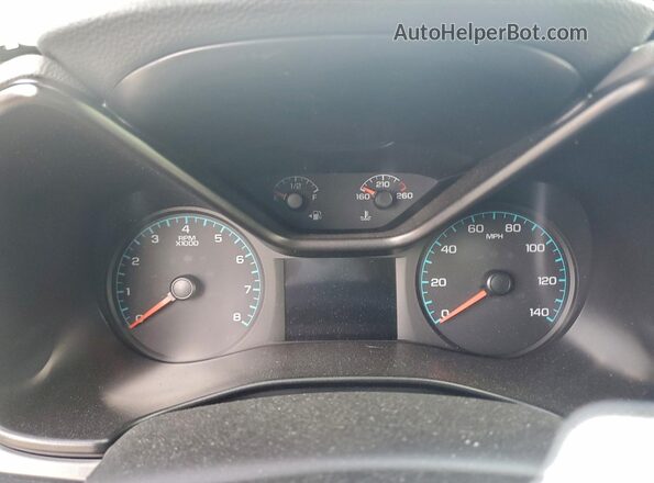 1GCGSBEN8M1211083 2021 CHEVROLET COLORADO Red ხელსაწყოთა პანელის ხედი