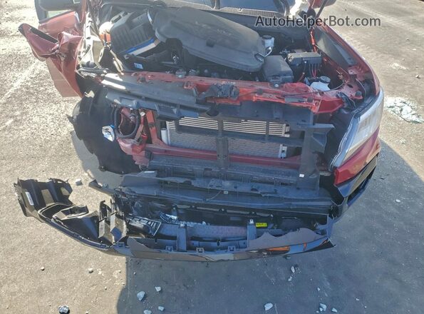 1GCGSBEN8M1211083 2021 CHEVROLET COLORADO Red უკანა სალონის ხედი