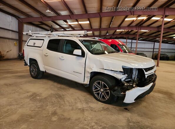 1GCGSBEN9M1222254 2021 CHEVROLET COLORADO White Przód prawy