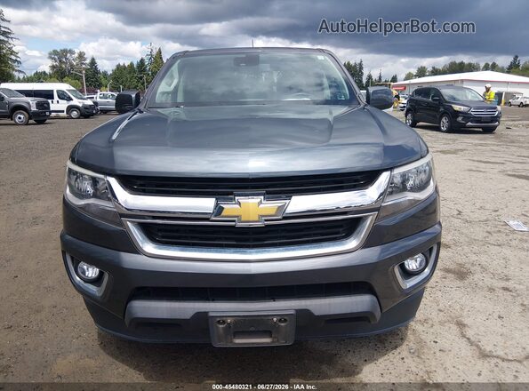 1GCGSCE1XG1322564 2016 CHEVROLET COLORADO Gray Widok zestawu wskaźników