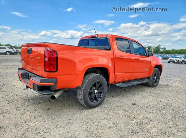 1GCGSCE1XM1184827 2021 CHEVROLET COLORADO Orange Rear right
