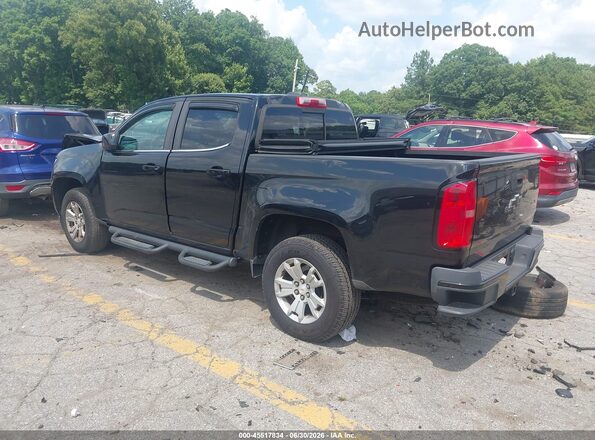 1GCGSCE30G1102769 2016 CHEVROLET COLORADO Black Trasero izquierdo