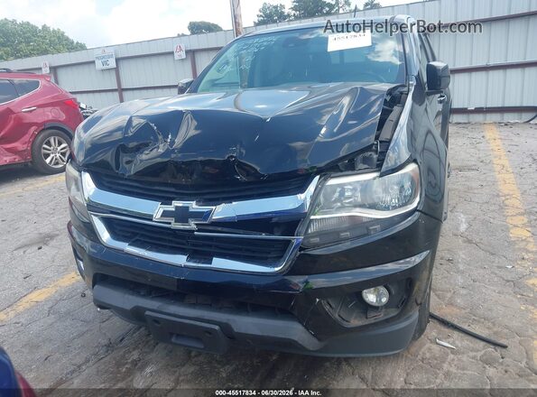 1GCGSCE30G1102769 2016 CHEVROLET COLORADO Black Vista del cuadro de instrumentos