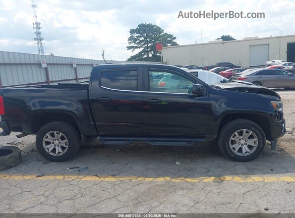 1GCGSCE30G1102769 2016 CHEVROLET COLORADO Black Vista interior trasera