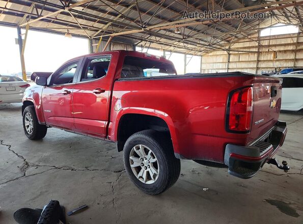 1GCGSCE31G1344650 2016 CHEVROLET COLORADO Burgundy Հետևի ձախ