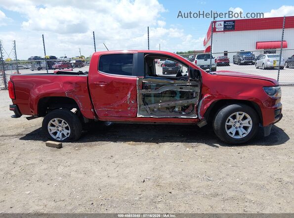 1GCGSCE32G1128693 2016 CHEVROLET COLORADO Красный Вид щитка приборов