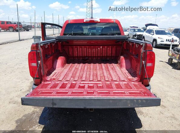 1GCGSCE32G1128693 2016 CHEVROLET COLORADO Красный 