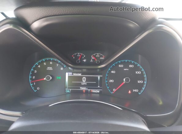 1GCGSCE33G1301055 2016 CHEVROLET COLORADO Black Вид задніх сидінь