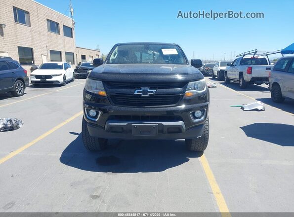 1GCGSCE33G1301055 2016 CHEVROLET COLORADO Black Вид щитка приладів