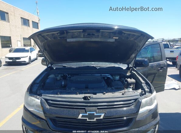 1GCGSCE33G1301055 2016 CHEVROLET COLORADO Black Вид ззаду