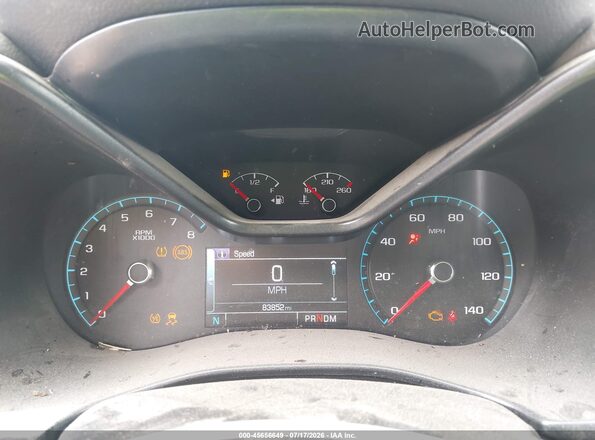 1GCGSCE35G1213088 2016 CHEVROLET COLORADO Brown უკანა სავარძლების ხედი