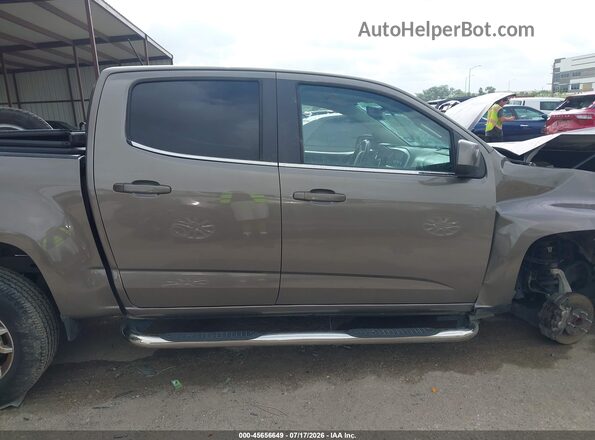 1GCGSCE35G1213088 2016 CHEVROLET COLORADO Brown უკანა სალონის ხედი