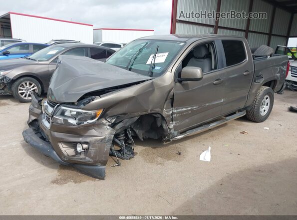 1GCGSCE35G1213088 2016 CHEVROLET COLORADO Brown წინა მარცხენა ხედი სამი მეოთხედიდან