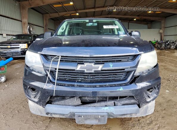 1GCGSCE37G1129645 2016 CHEVROLET COLORADO Black Front view