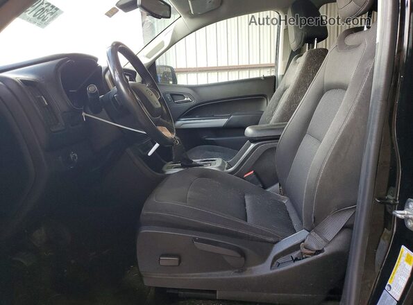 1GCGSCE37G1129645 2016 CHEVROLET COLORADO Black Front interior view