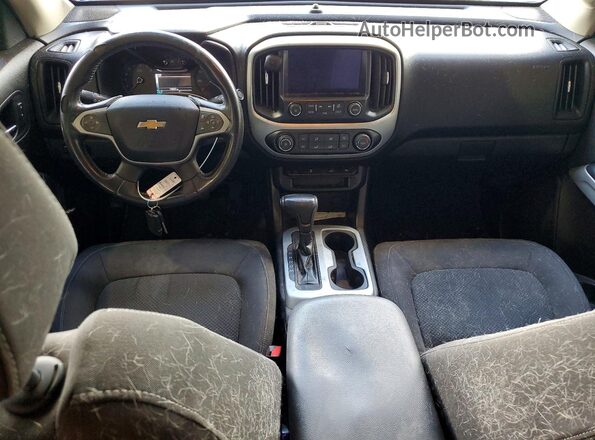 1GCGSCE37G1129645 2016 CHEVROLET COLORADO Black Dashboard view