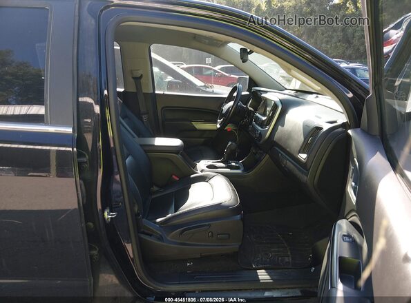 1GCGSCE37G1223198 2016 CHEVROLET COLORADO Black Вид салону спереду