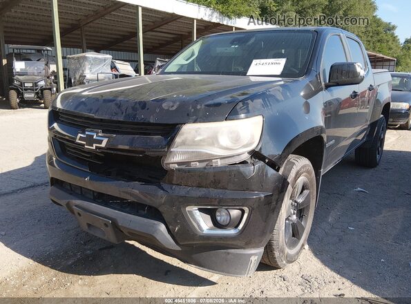 1GCGSCE37G1223198 2016 CHEVROLET COLORADO Black Передня ліва чверть