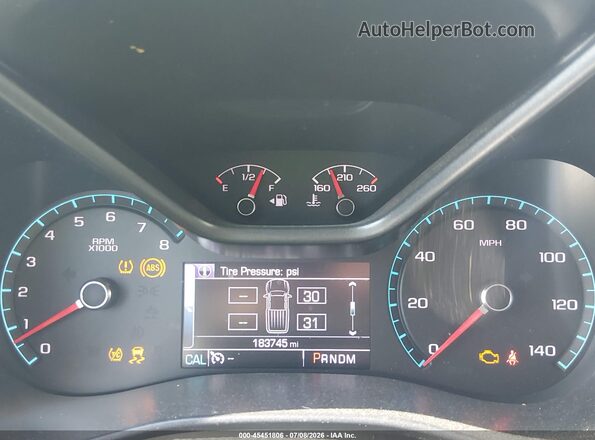 1GCGSCE37G1223198 2016 CHEVROLET COLORADO Black Вид задніх сидінь