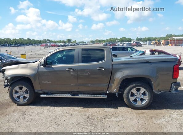 1GCGSCE38G1201761 2016 CHEVROLET COLORADO Gray Սալոնի 360 աստիճան տեսք