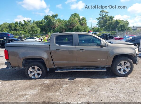 1GCGSCE38G1201761 2016 CHEVROLET COLORADO Gray Սալոնի հետևի տեսք