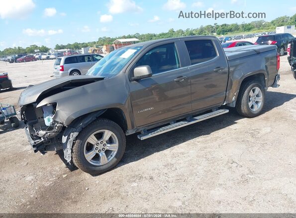 1GCGSCE38G1201761 2016 CHEVROLET COLORADO Gray Առջևի ձախ երեք քառորդ տեսարան
