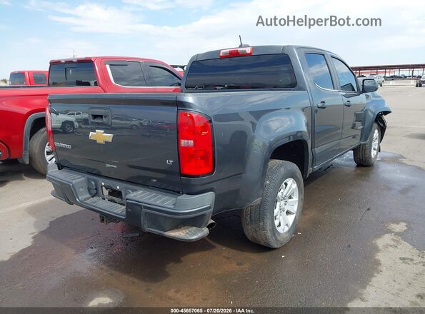 1GCGSCE38G1296225 2016 CHEVROLET COLORADO Gray Trasero derecho
