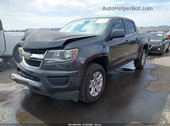 1GCGSCE38G1296225 2016 CHEVROLET COLORADO Gray Vista tres cuartos delantera izquierda