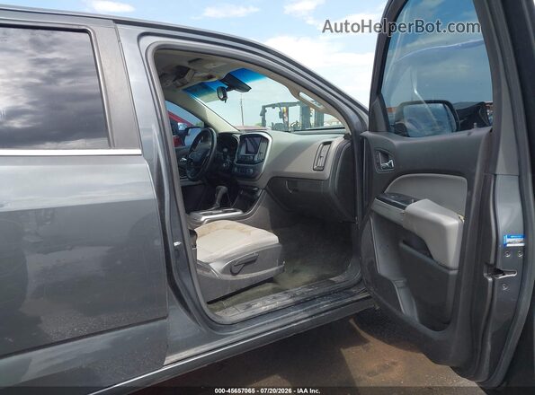 1GCGSCE38G1296225 2016 CHEVROLET COLORADO Gray Vista interior delantera