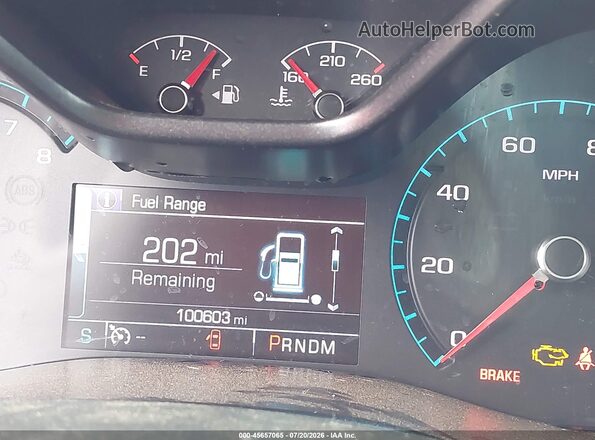 1GCGSCE38G1296225 2016 CHEVROLET COLORADO Gray Vista de los asientos traseros