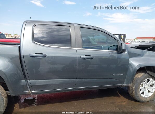 1GCGSCE38G1296225 2016 CHEVROLET COLORADO Gray Vista interior trasera