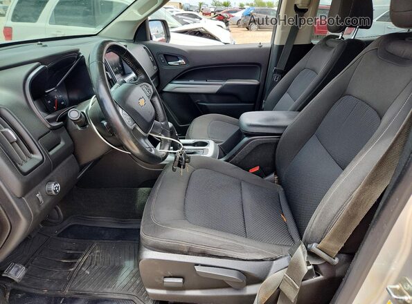 1GCGSCE39G1258597 2016 CHEVROLET COLORADO Silver Вид салону спереду