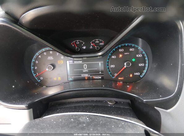 1GCGSCE3XG1113374 2016 CHEVROLET COLORADO Gray Вид задніх сидінь