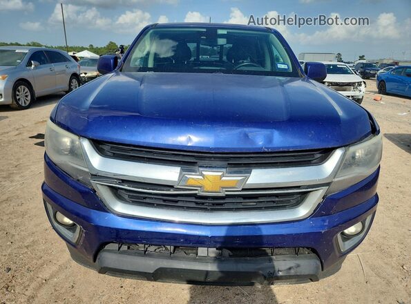 1GCGSCEA1G1355386 2016 CHEVROLET COLORADO Синий Вид спереди