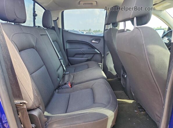 1GCGSCEA1G1355386 2016 CHEVROLET COLORADO Синий Вид задних сидений