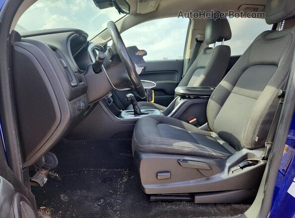 1GCGSCEA1G1355386 2016 CHEVROLET COLORADO Синий Вид салона спереди