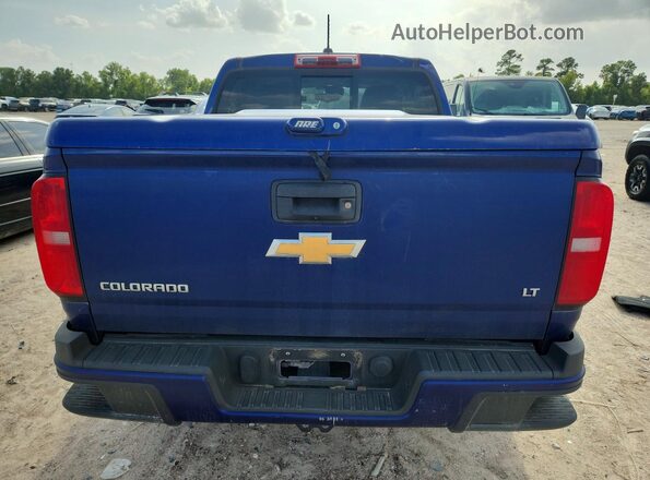 1GCGSCEA1G1355386 2016 CHEVROLET COLORADO Синий Вид сзади
