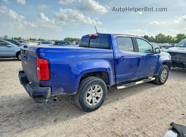 1GCGSCEA1G1355386 2016 CHEVROLET COLORADO Синий Задняя правая четверть